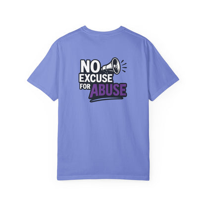 Empowering Unisex T-Shirt: "No Excuse for Abuse" - Casual Wear, Gift for Activists, Awareness Apparel, Comfort Tee