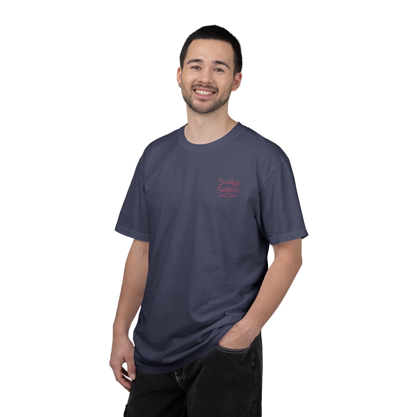 Daddy's Sidekick Embroidered T-Shirt | Daddy Sidekick Tee