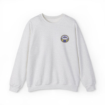 Unbothered Energy embroidered sweatshirt | Funny Slogan Crewneck