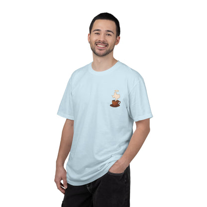 Blessings Brewed T-Shirt, Faith-Inspired Tee, Coffee Lover Gift, Texas Pride Apparel, Unisex Casual Wear
