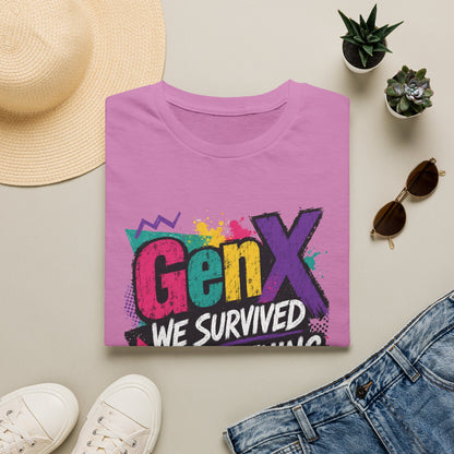 Gen X We Survived Everything T-Shirt | 90s Retro Graphic Tee
