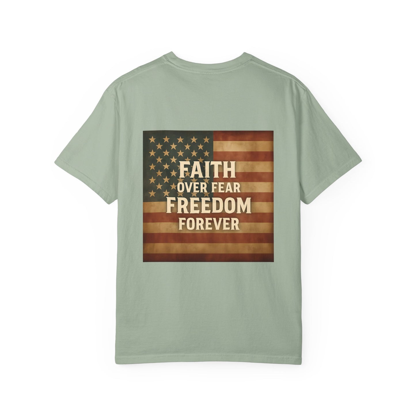 Faith Family Freedom Unisex T-shirt, Christian Tee, Faith Over Fear Shirt, Religious Apparel, Inspirational Clothing