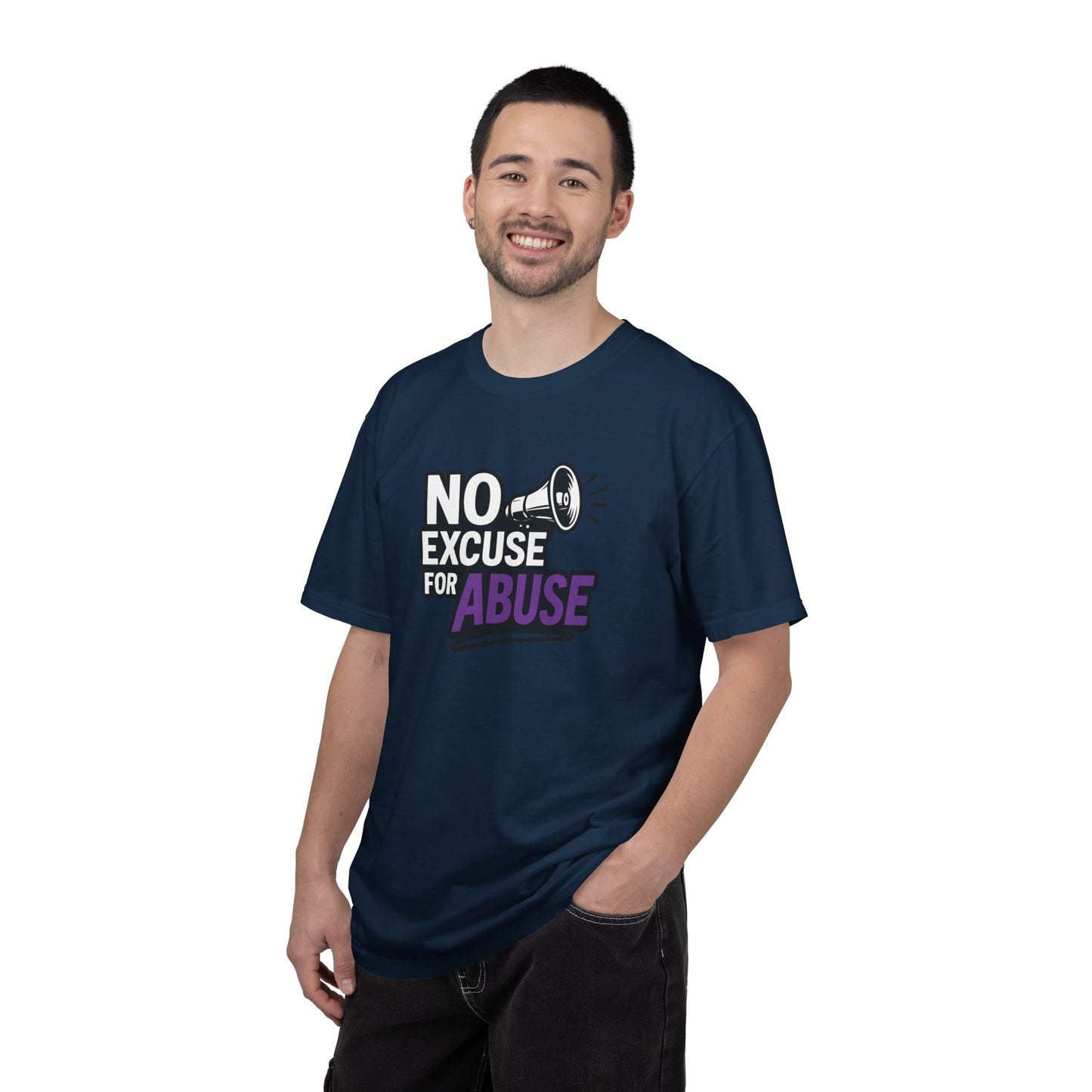 Empowering Unisex T-Shirt: No Excuse for Abuse, Awareness Shirt, Activism Tee, Gift for Supporters, Comfort Wear