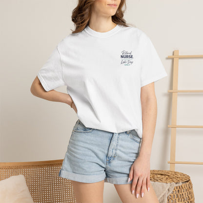 Retired Nurse Lake Days Only T-shirt | Retirement Nursing Tee