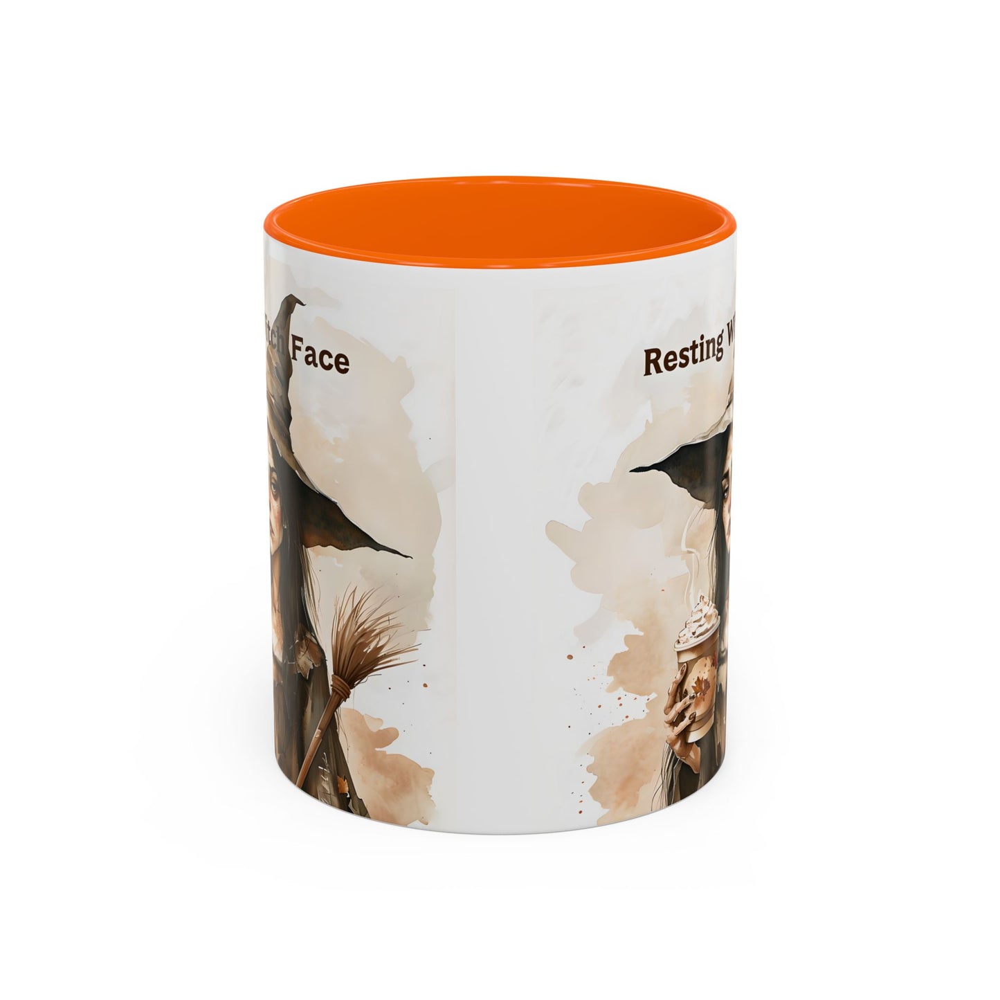 Resting Witch Face Coffee Mug - Halloween Mug, Funny Mug, Witch Mug, Halloween Gift, Coffee Lover Gift