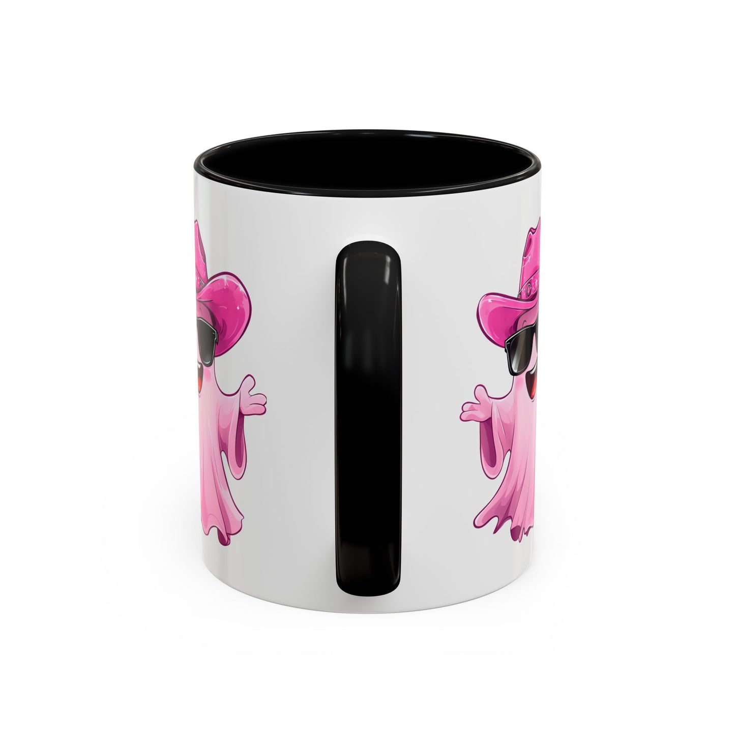 Playful Ghost Coffee Mug - Fun Halloween Drinkware, Cute Gift for Ghost Lovers, Perfect for Fall, Coffee Lovers, Halloween Decor