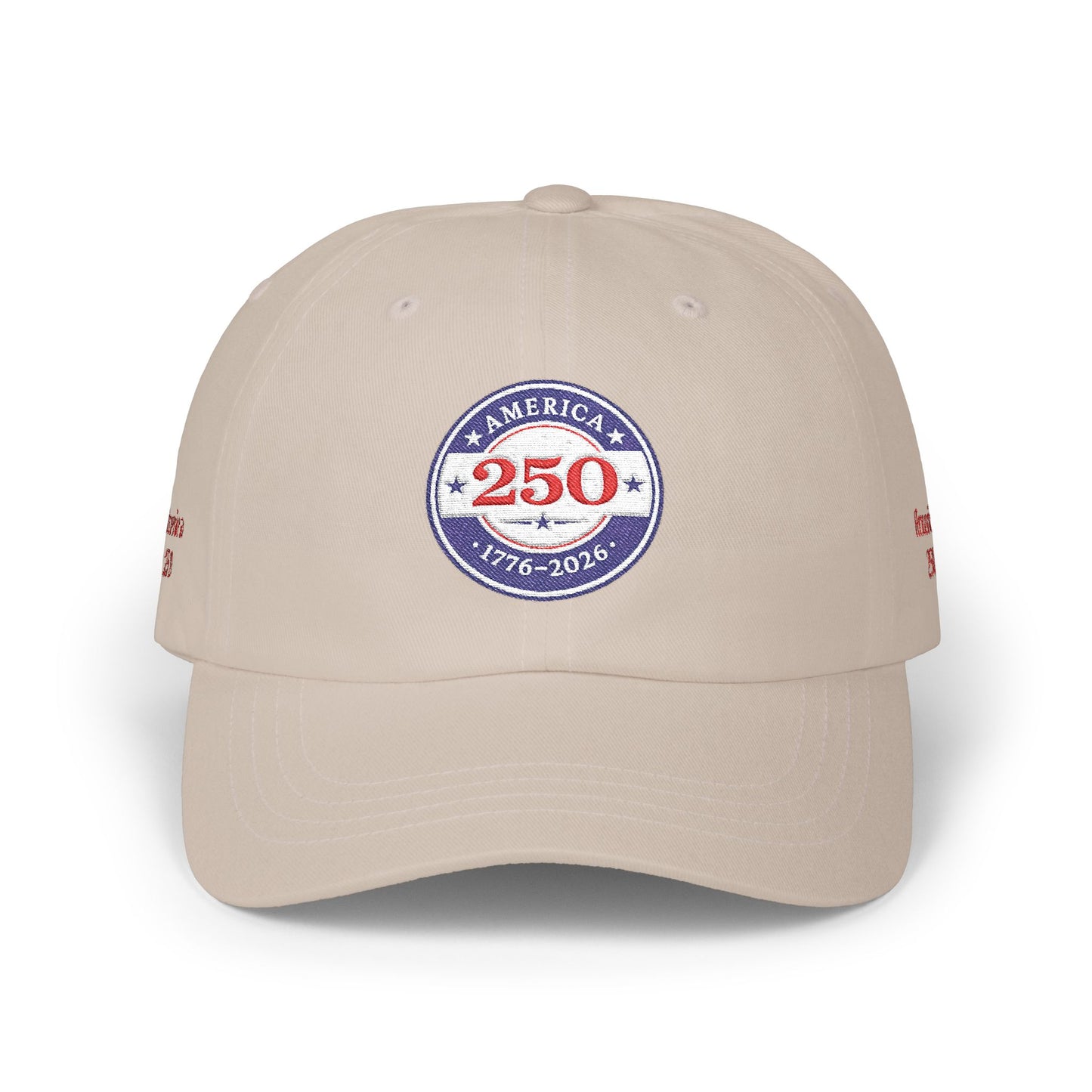 250th Anniversary Badge Dad Cap | America 1776-2026