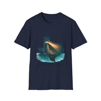 Texas Tough Texas Pride T-Shirt | Lone Star Flag Design