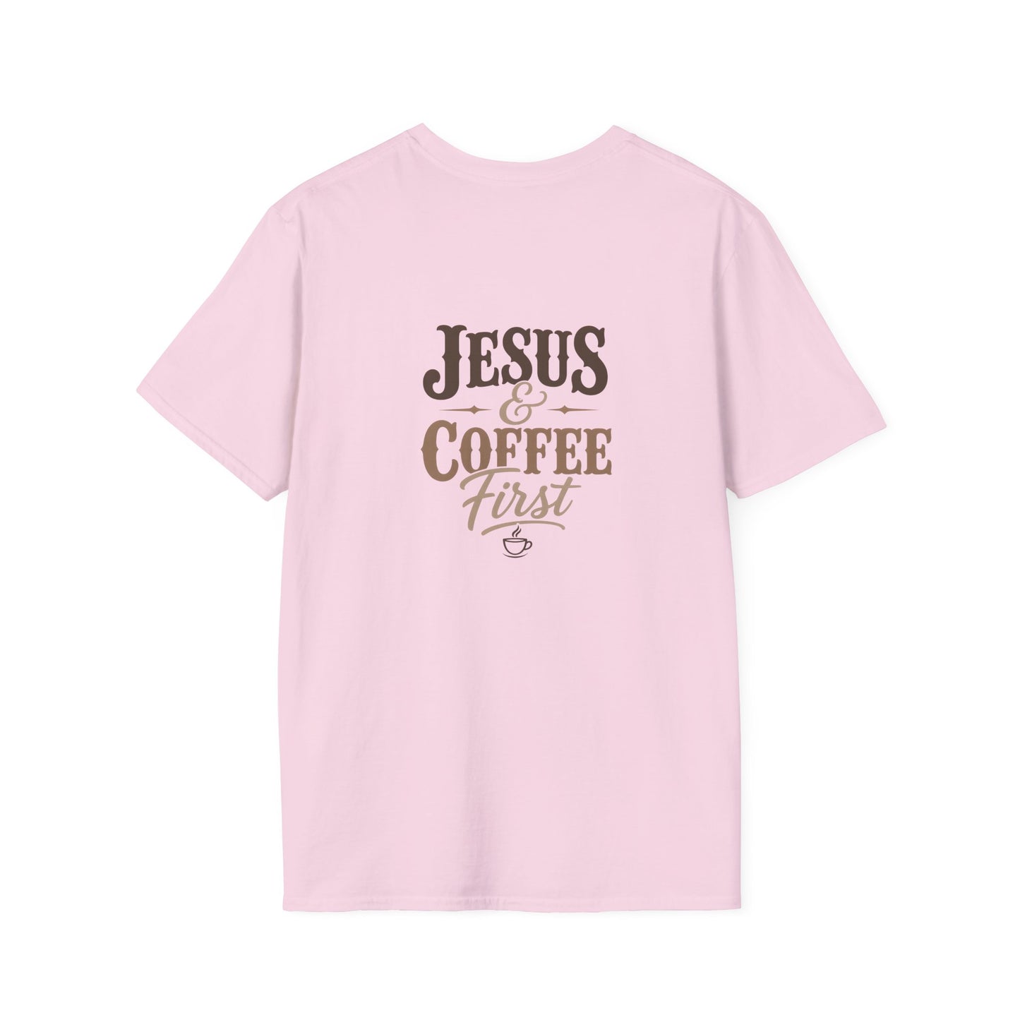 Jesus & Coffee First T-Shirt | Christian Coffee Tee