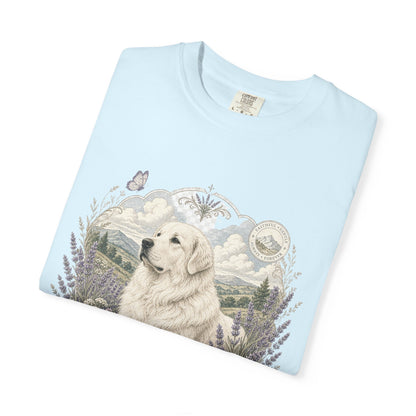 Great Pyrenees Guardian of My Heart T-Shirt | Mountain Dog Illustration