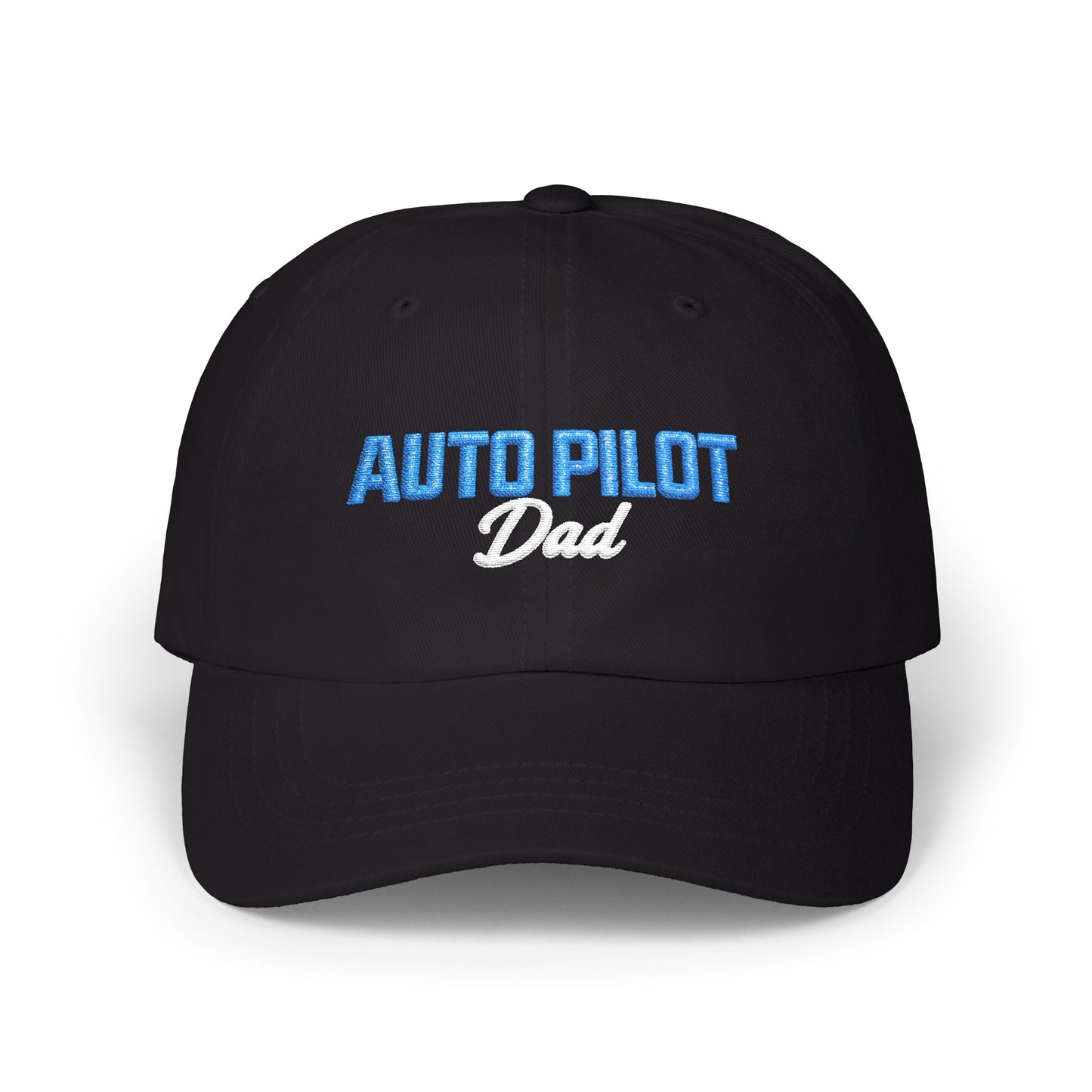 Autopilot Dad Cap | Embroidered Baseball Hat, Adjustable Classic Dad Cap