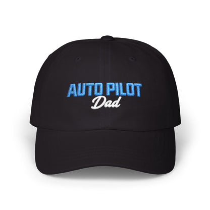 Autopilot Dad Cap | Embroidered Baseball Hat, Adjustable Classic Dad Cap