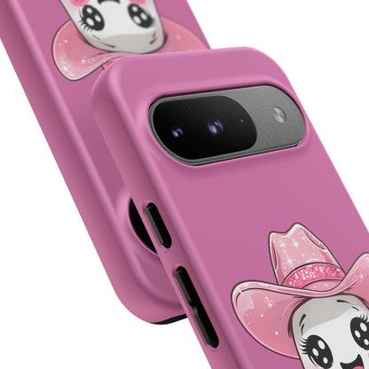 Cute Ghost Phone Case - Fun, Whimsical, Kawaii, Halloween, Gift Idea, Pink Ghost Design