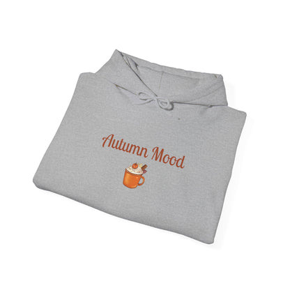 Autumn Mood Sweatshirt, Fall Vibes Hoodie, Cozy Hooded Jumper, Seasonal Pullover, Warm Sweater, Thanksgiving Gift