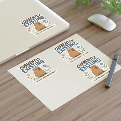 Capybara Sticker Sheet sticker sheet | capybara illustrations, cute animal stickers