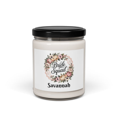 Bride Squad Candle | Soy Candle, Personalized Name Option