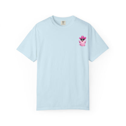 Bride Saddle Up Ghost T-shirt - Fun Unisex Tee for Weddings, Bachelorette Parties, Halloween, Unique Gift for Brides