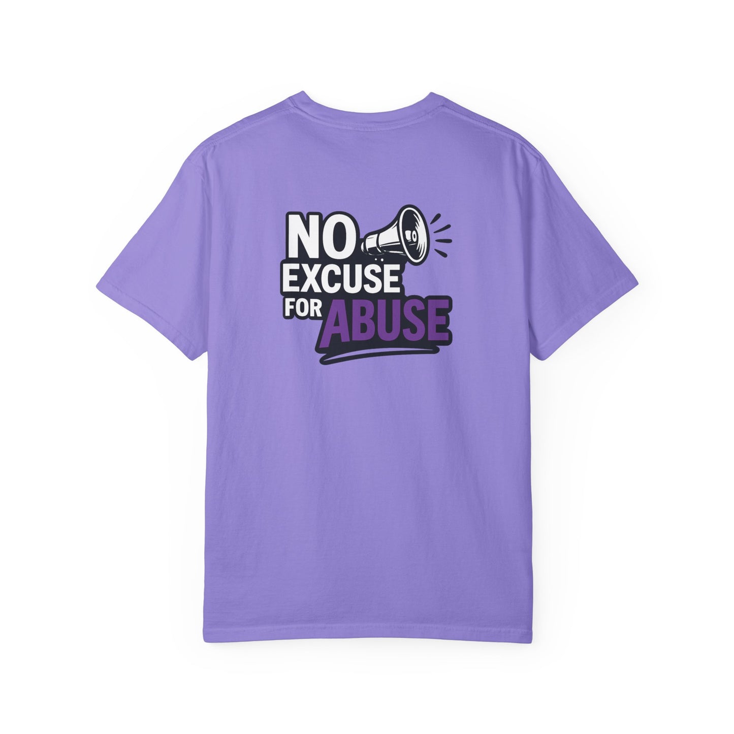 Empowering Unisex T-Shirt: "No Excuse for Abuse" - Casual Wear, Gift for Activists, Awareness Apparel, Comfort Tee