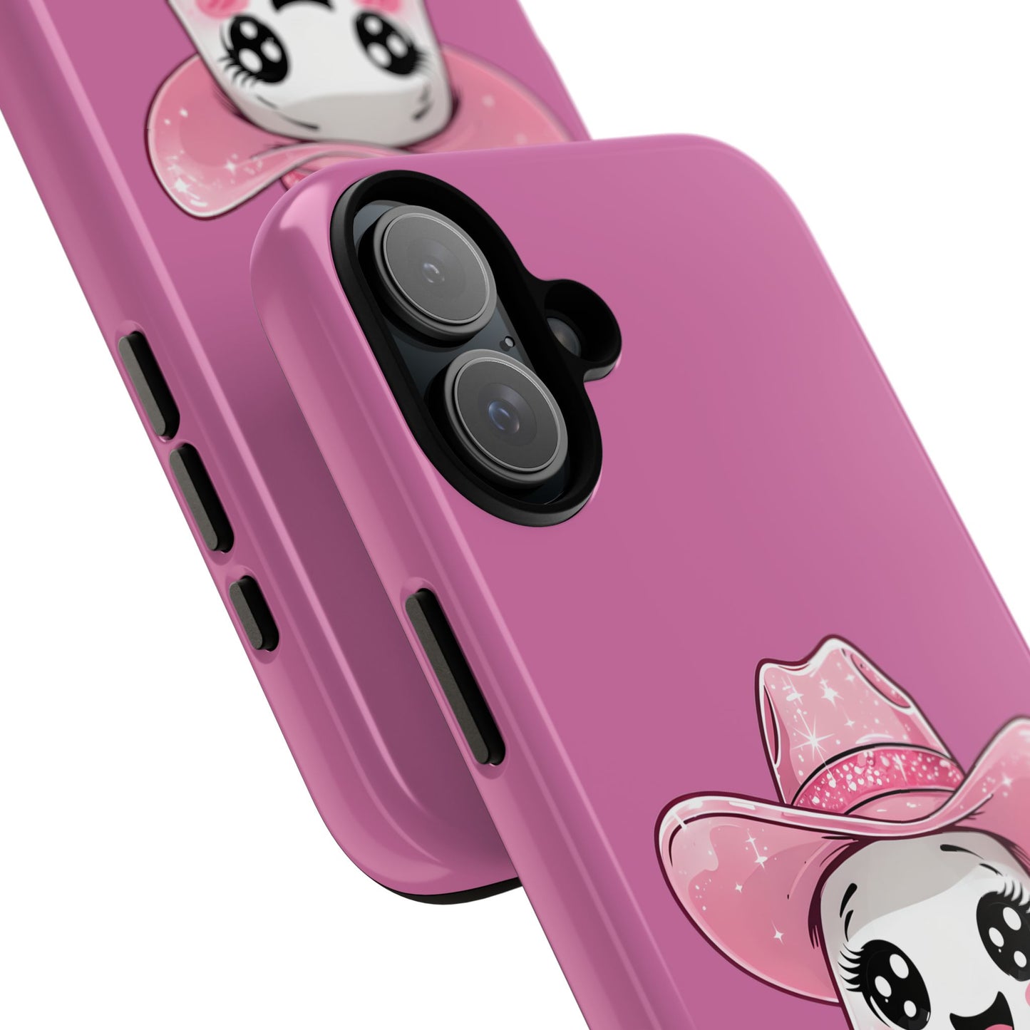 Cute Ghost Phone Case - Fun, Whimsical, Kawaii, Halloween, Gift Idea, Pink Ghost Design