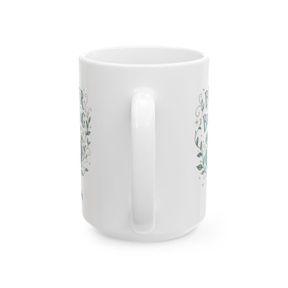 Braver Than The Breaking Survivor Mug | Ceramic Coffee Tea Cup