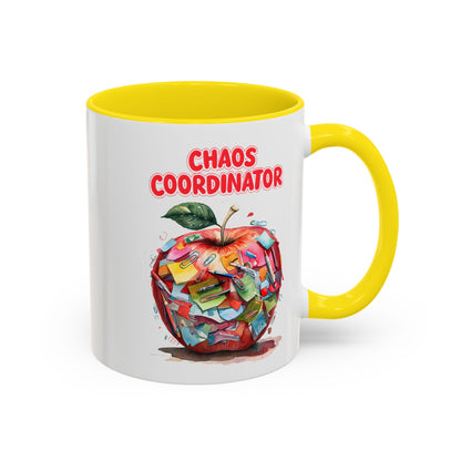 Chaos Coordinator Coffee Mug - Fun Gift for Teachers, Office Decor, Teacher Appreciation, Funny Coffee Cup, Classroom Supplies
