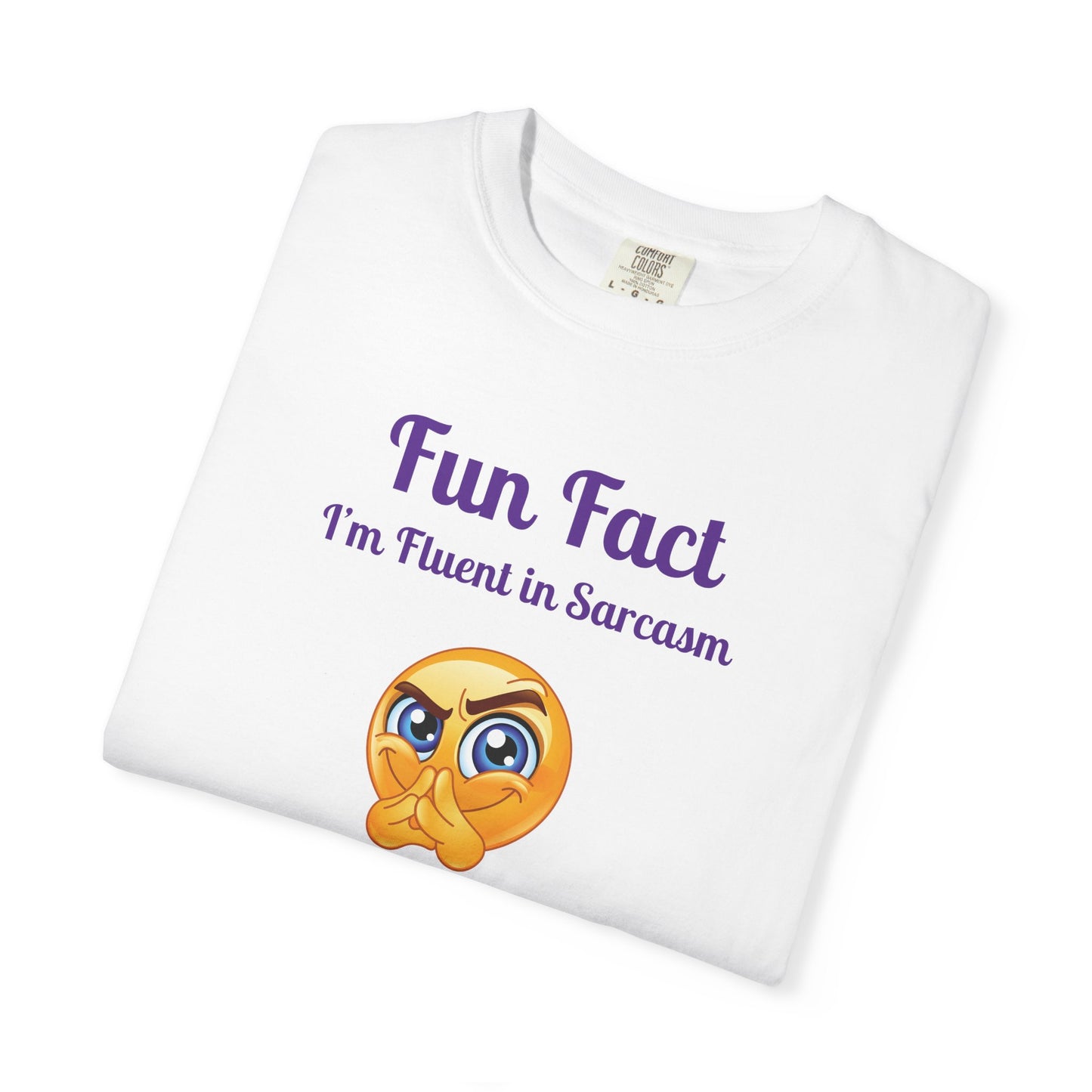 Unisex Sarcastic T-Shirt | Fun Fact I'm Fluent in Sarcasm | Gift for Sarcasm Lovers, Casual Wear, Humor Apparel, Sarcastic Quotes, [...]
