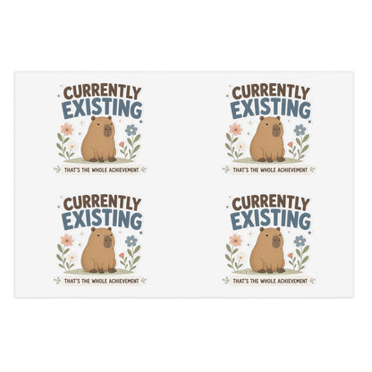 Capybara Sticker Sheet sticker sheet | capybara illustrations, cute animal stickers