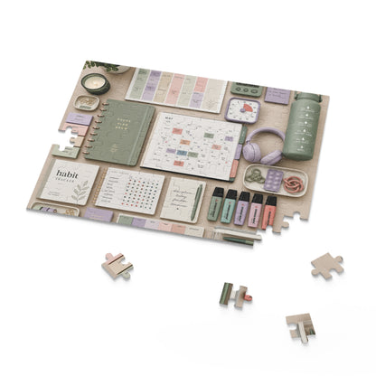 Executive Function Command Center Neurodivergent Flatlay Puzzle