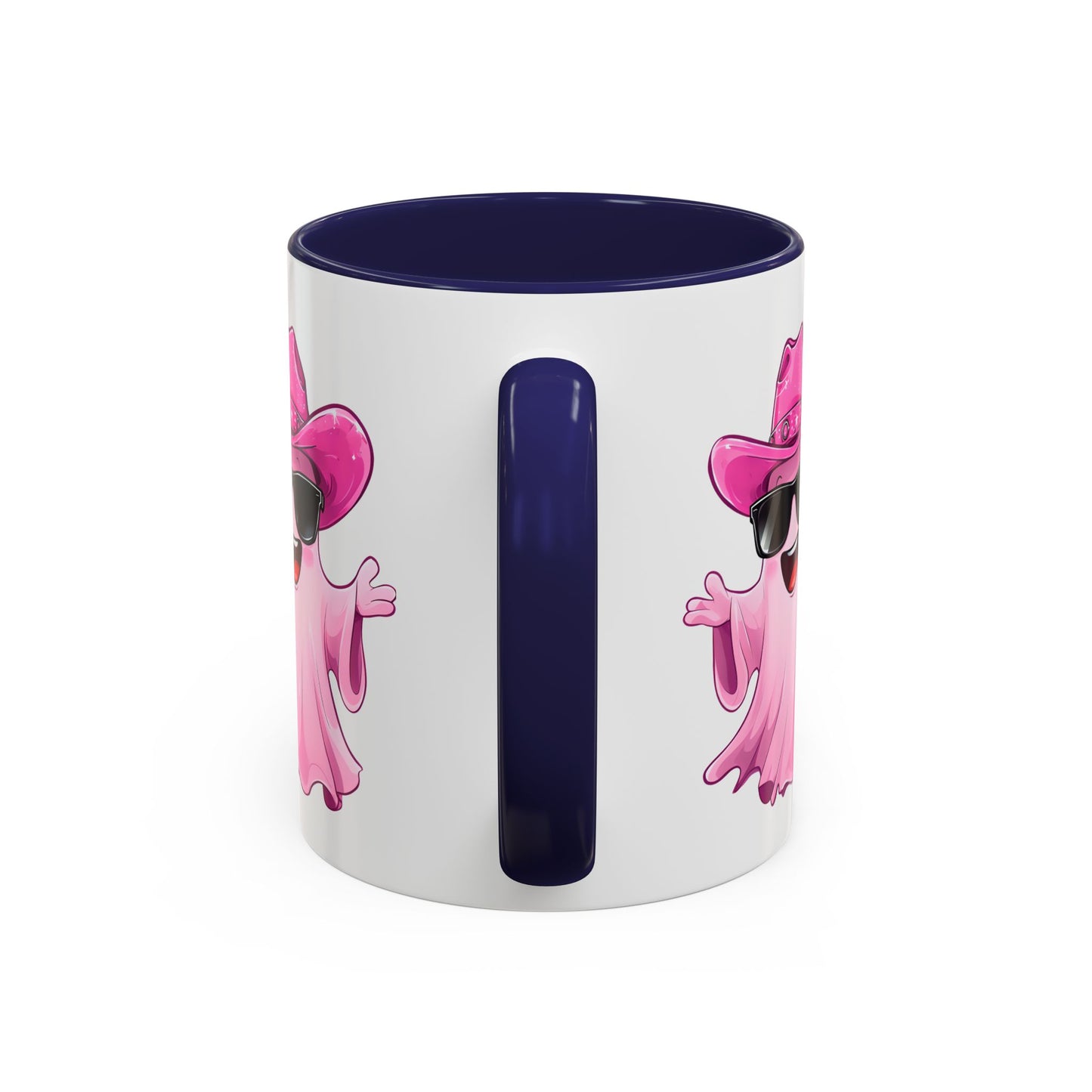 Playful Ghost Coffee Mug - Fun Halloween Drinkware, Cute Gift for Ghost Lovers, Perfect for Fall, Coffee Lovers, Halloween Decor