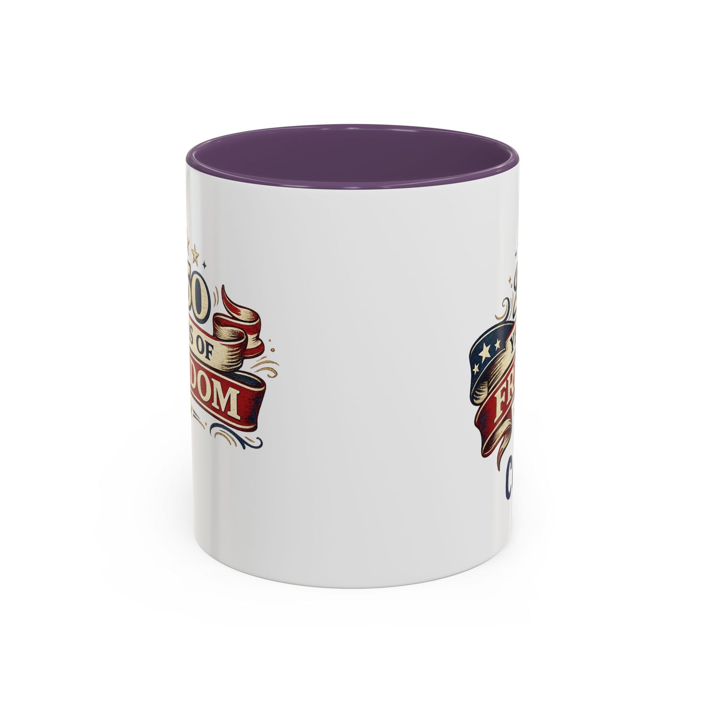 250 Years of Freedom Coffee Mug | Personalized Name - America 250th Anniversary, Semiquincentennial, Patriotic Gift, Heritage Celebration