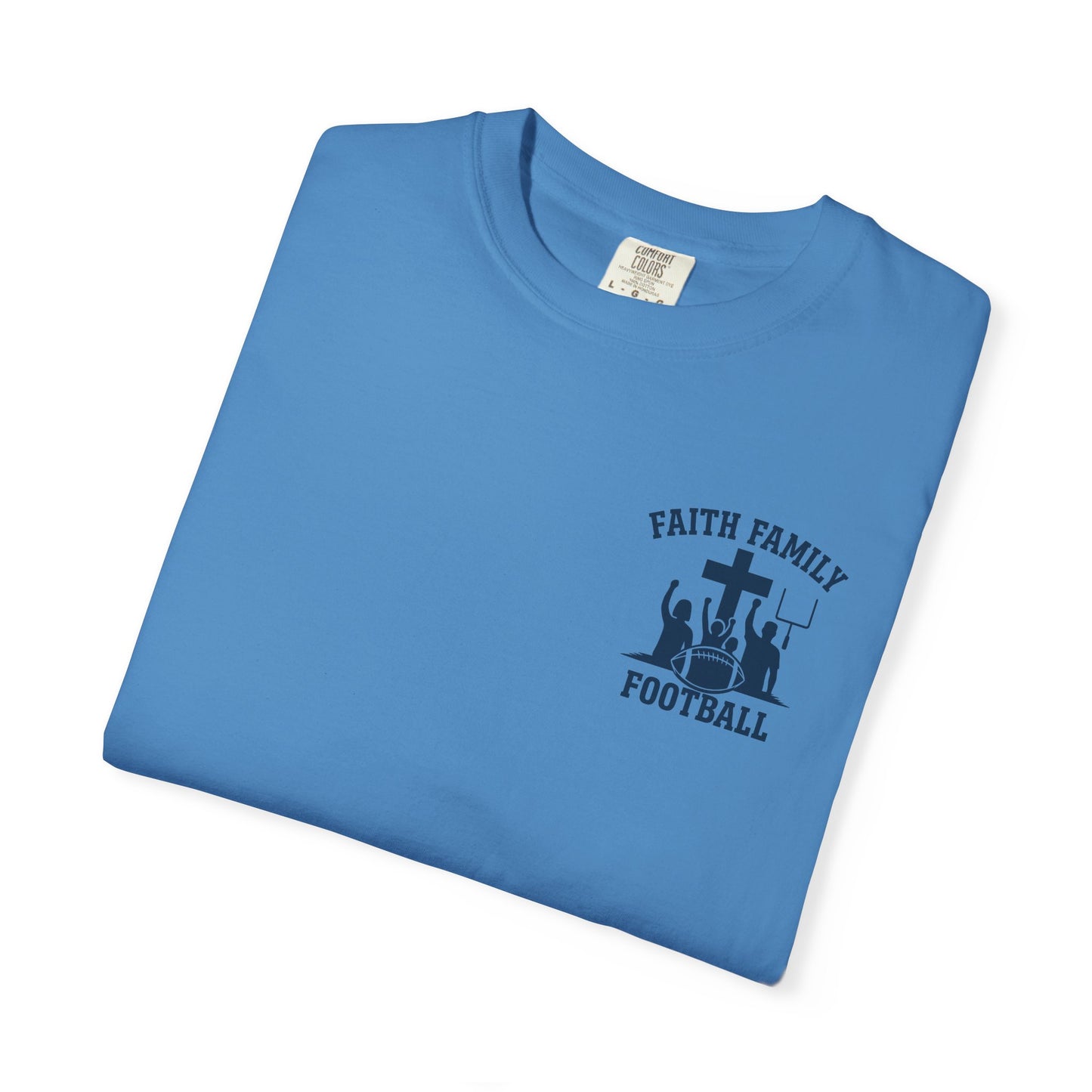 Faith Family Football Unisex Garment-Dyed T-Shirt, Casual Sportswear, Gift for Sports Lovers, Everyday Comfort Tee, Team Spirit [...]