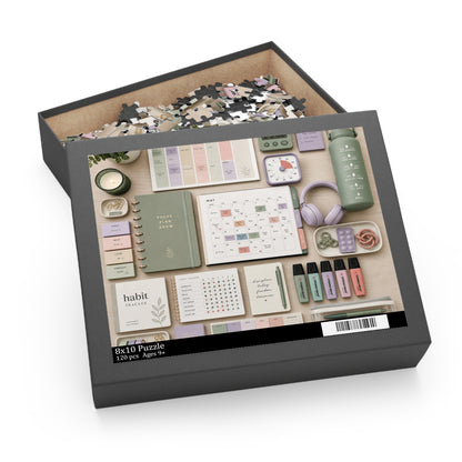 Executive Function Command Center Neurodivergent Flatlay Puzzle