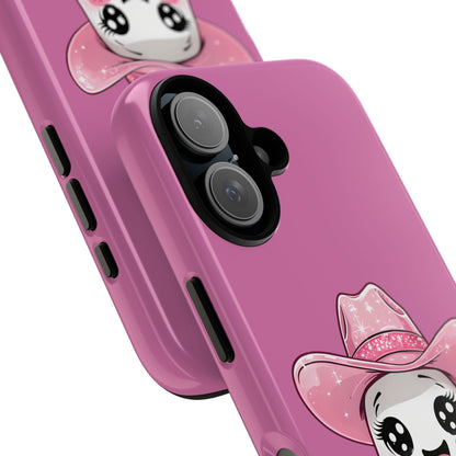Cute Ghost Phone Case - Fun, Whimsical, Kawaii, Halloween, Gift Idea, Pink Ghost Design