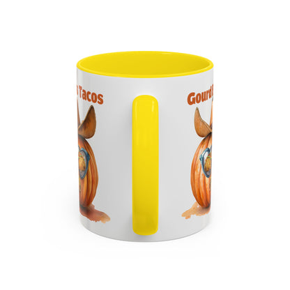Gourd Bless Tacos Coffee Mug - Perfect for Fall, Halloween, Thanksgiving, Taco Lovers, Kitchen Decor