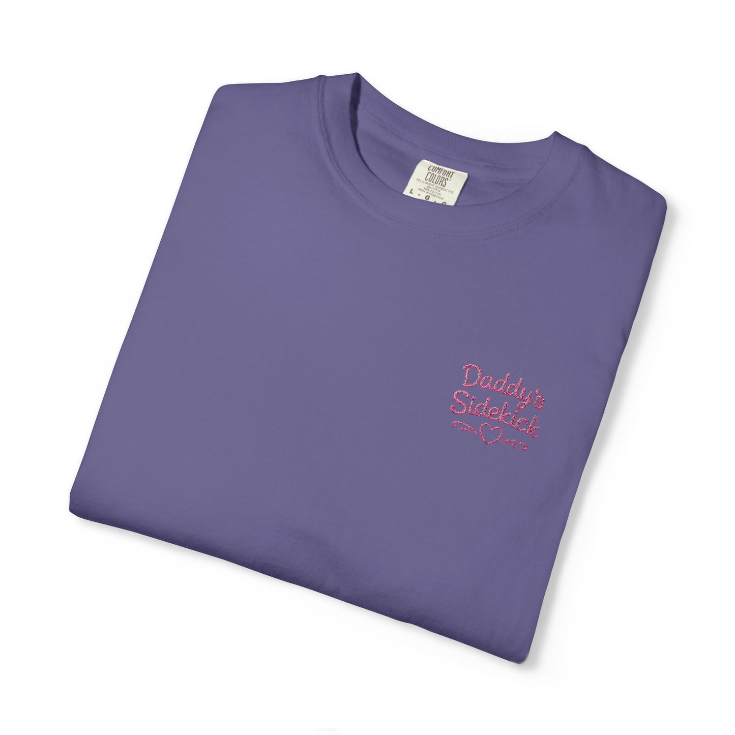 Daddy's Sidekick Embroidered T-Shirt | Daddy Sidekick Tee
