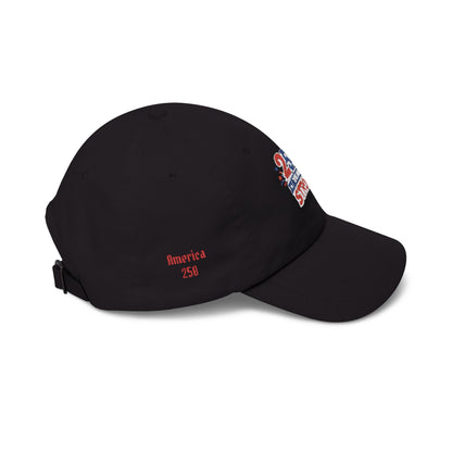 250 Years Strong 1776-2026 Dad Cap | America Anniversary