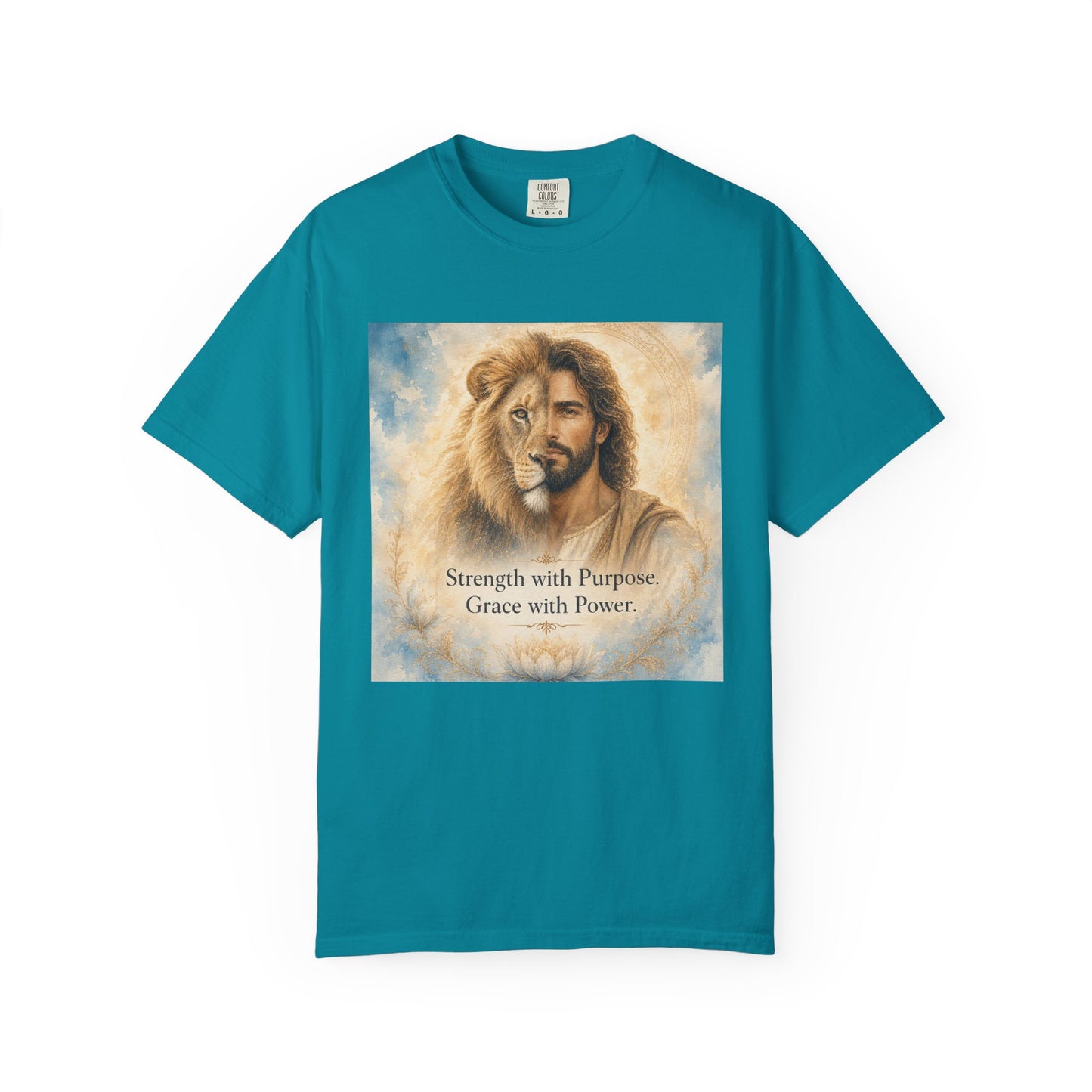 Jesus Lion of Judah Strength With Purpose T-shirt