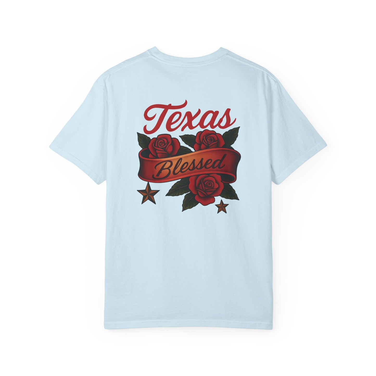 Texas Blessed Unisex Garment-Dyed T-shirt | Casual Tee for Everyday Wear, Perfect Gift for Texas Lovers, Birthday, and Celebrations, [...]