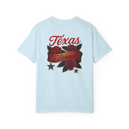 Texas Blessed Unisex Garment-Dyed T-shirt | Casual Tee for Everyday Wear, Perfect Gift for Texas Lovers, Birthday, and Celebrations, [...]