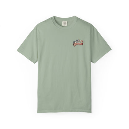250 Years of Freedom T-shirt | American Flag Ribbon Patriotic Tee