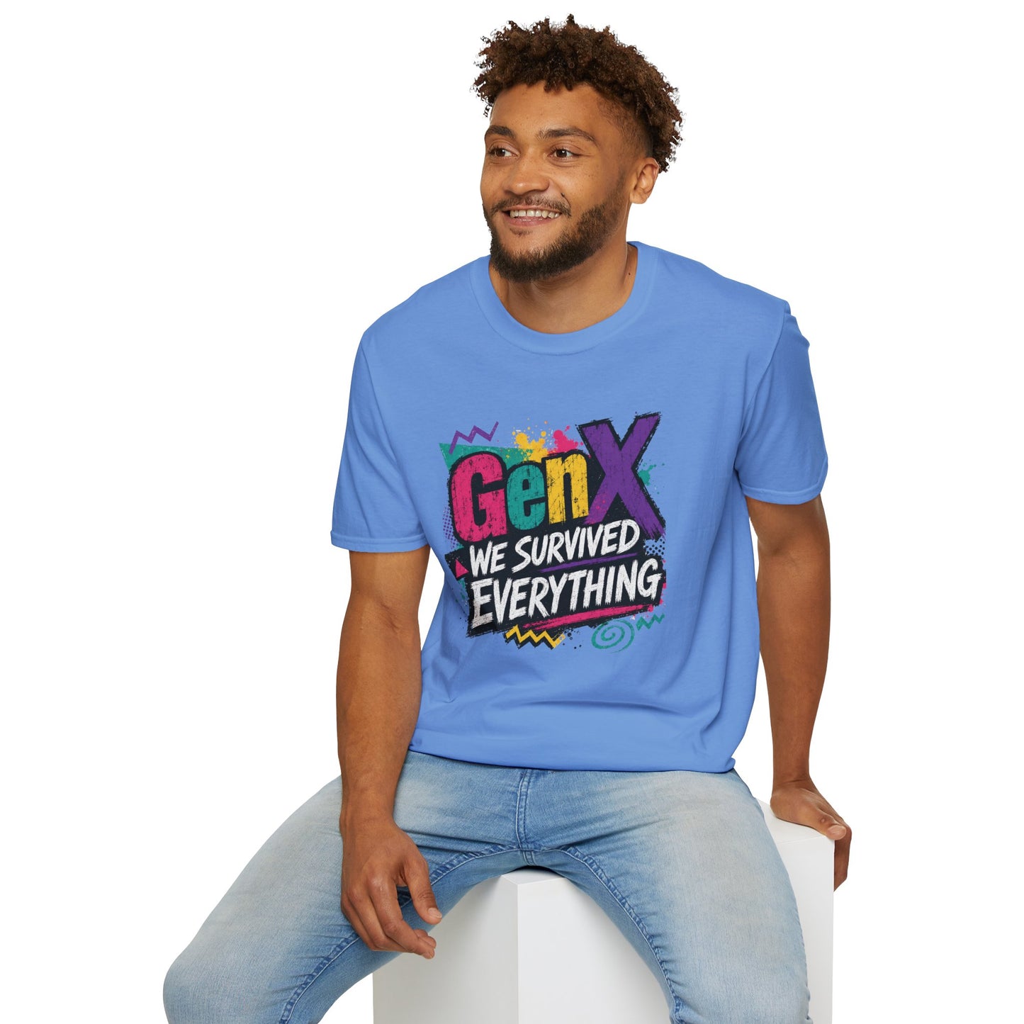 Gen X We Survived Everything T-Shirt | 90s Retro Graphic Tee