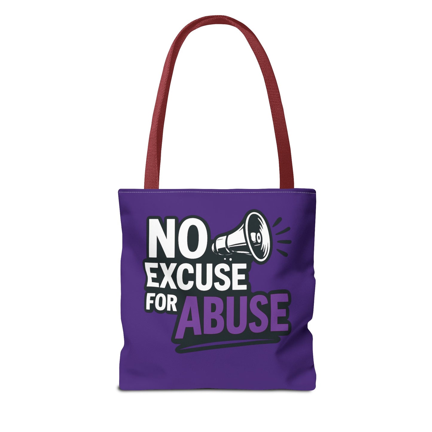 Empowerment Tote Bag - No Excuse for Abuse, Advocacy Tote, Eco-Friendly Bag, Fundraiser Gift, Awareness Campaign Bag