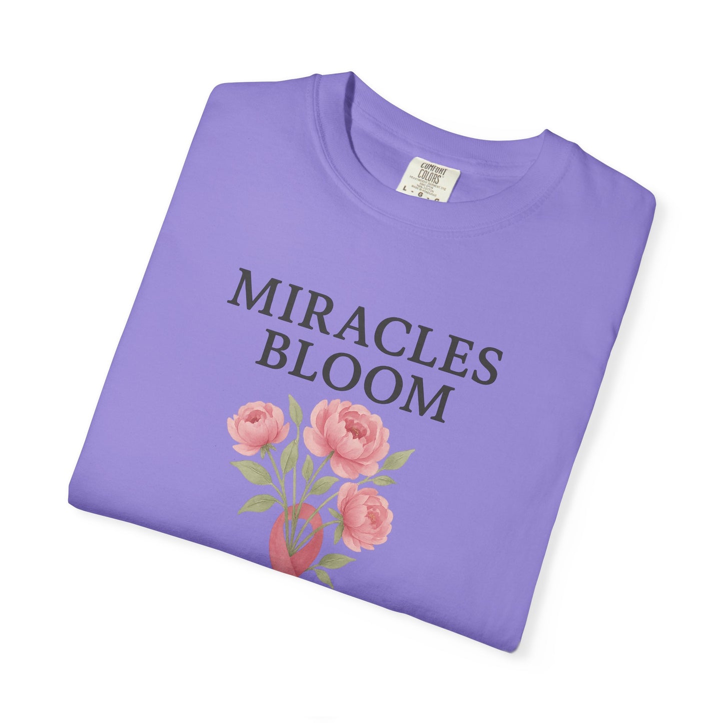 Breast Cancer Awareness T-Shirt, Floral Design for Charity Events, Gifts for Survivors, Unisex Apparel, Supportive Fashion