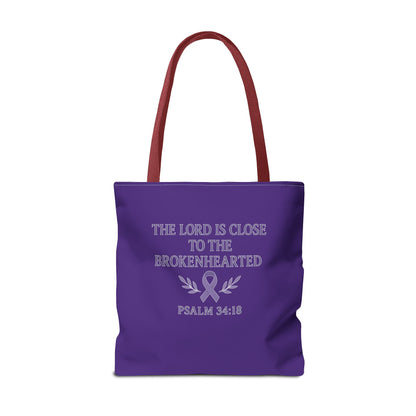 Inspirational Tote Bag, Meaningful Gift for Healing, Supportive Message, Versatile Use, Great for Christian Gifts