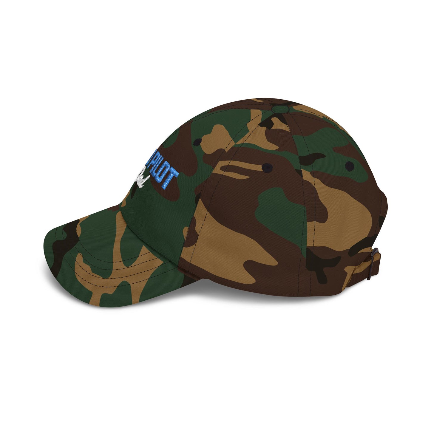 Autopilot Dad Cap | Embroidered Baseball Hat, Adjustable Classic Dad Cap