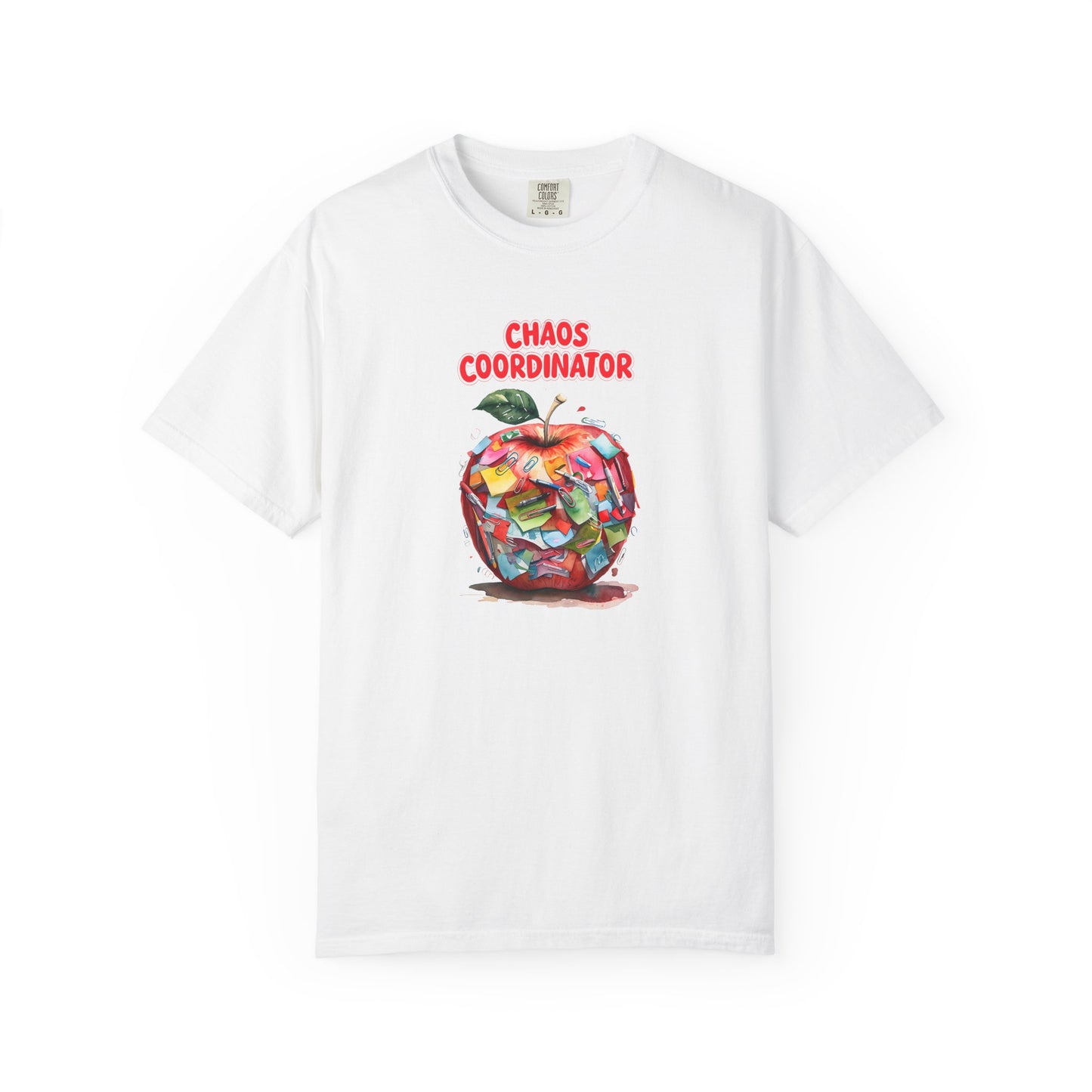 Chaos Coordinator T-Shirt | Fun Teacher Tee, Back to School, Motivational Apparel, Unisex Graphic Shirt, Funny Work Wear, Personalization