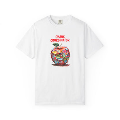 Chaos Coordinator T-Shirt | Fun Teacher Tee, Back to School, Motivational Apparel, Unisex Graphic Shirt, Funny Work Wear, Personalization
