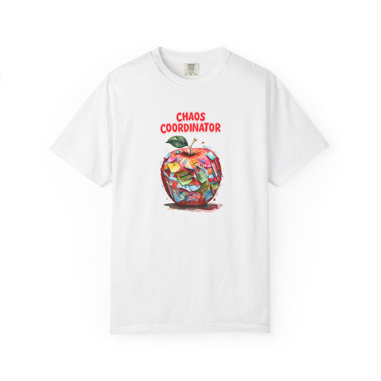 Chaos Coordinator T-Shirt | Fun Teacher Tee, Back to School, Motivational Apparel, Unisex Graphic Shirt, Funny Work Wear, Personalization