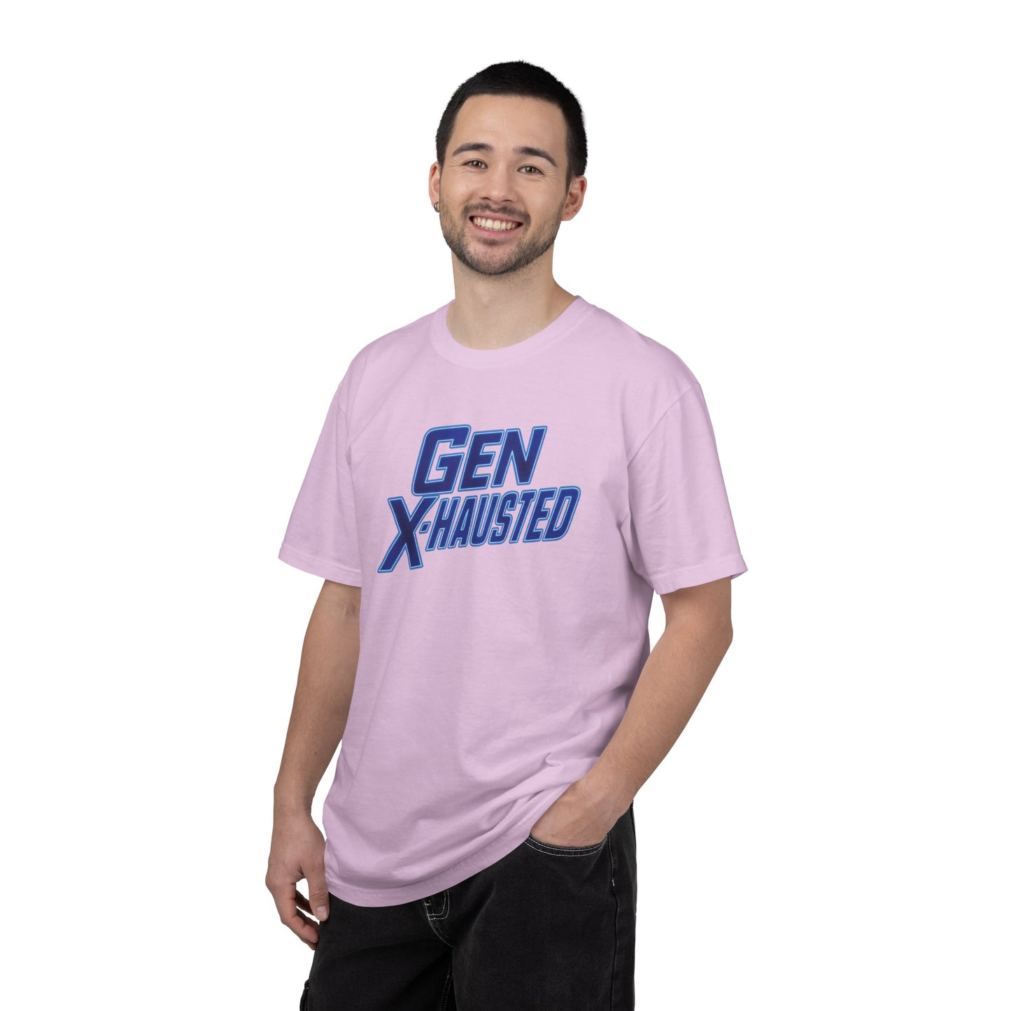 Gen X=Hausted Unisex T-Shirt, Vintage Style Tee, Funny Gift for Gen X, Casual Wear, Humor Shirt
