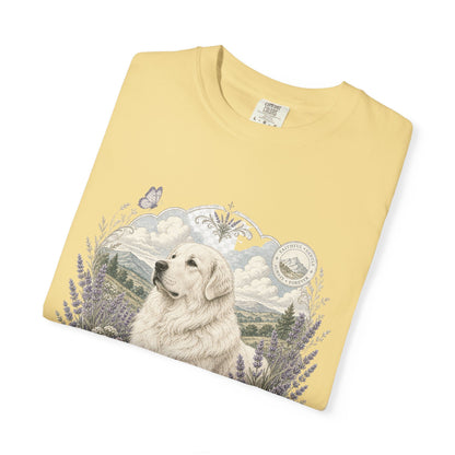 Great Pyrenees Guardian of My Heart T-Shirt | Mountain Dog Illustration